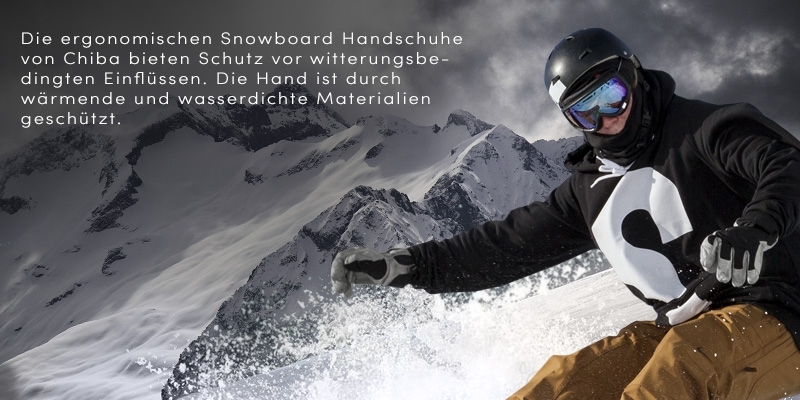 Snowboardove rukavice od CHIBA